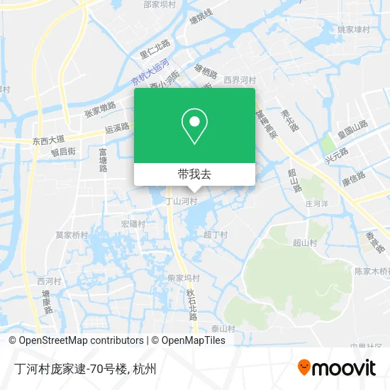 丁河村庞家逮-70号楼地图