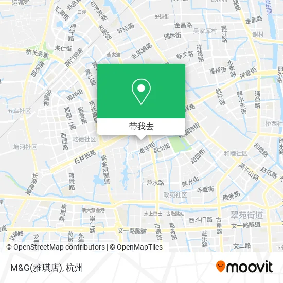 M&G(雅琪店)地图