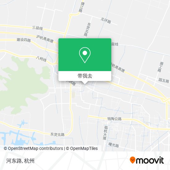 河东路地图