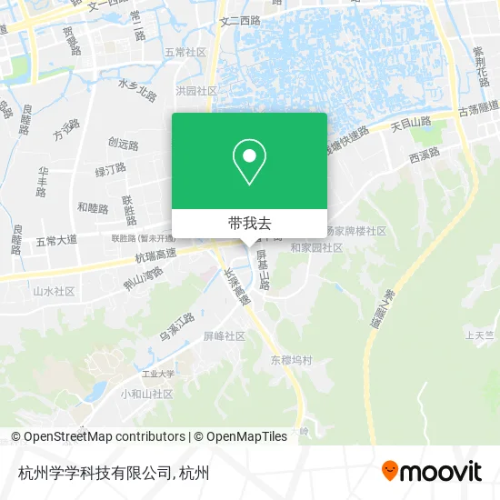 杭州学学科技有限公司地图