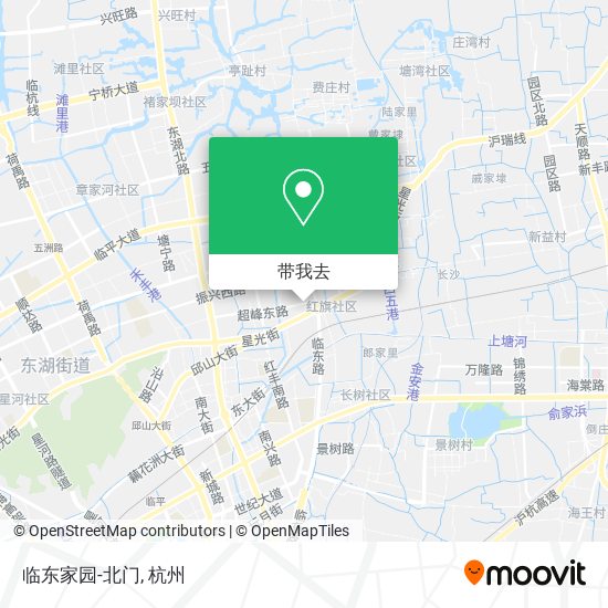 临东家园-北门地图