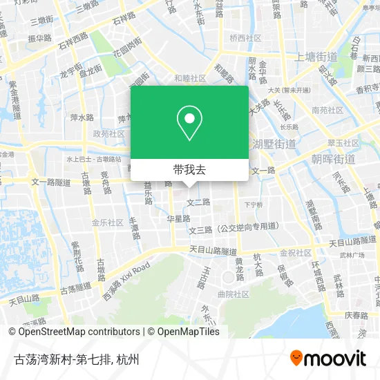 古荡湾新村-第七排地图