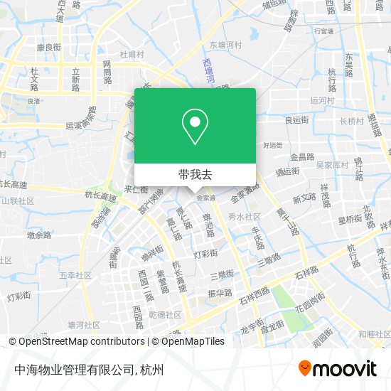 中海物业管理有限公司地图