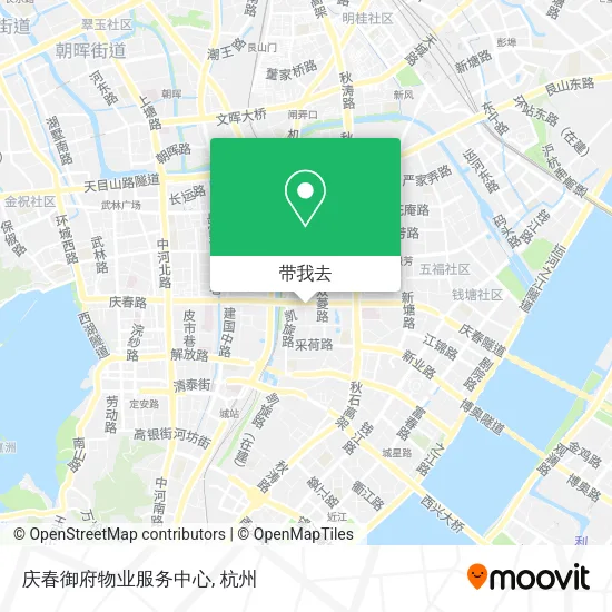 庆春御府物业服务中心地图
