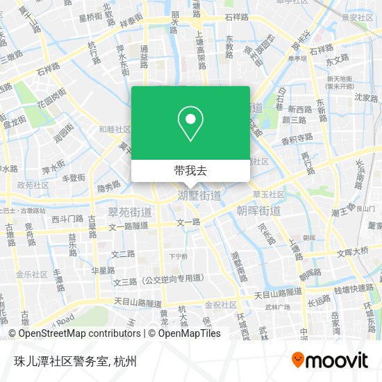 珠儿潭社区警务室地图