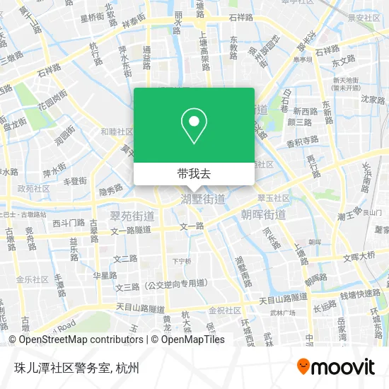 珠儿潭社区警务室地图