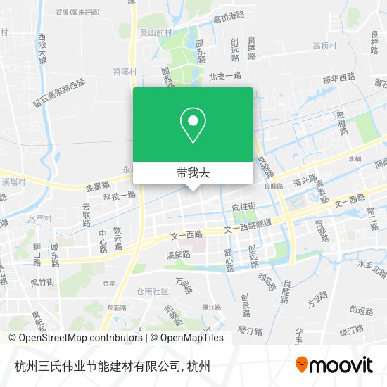 杭州三氏伟业节能建材有限公司地图
