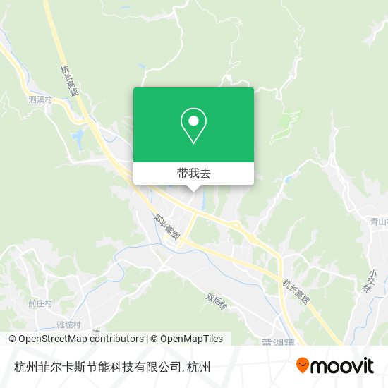 杭州菲尔卡斯节能科技有限公司地图