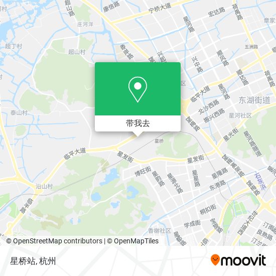 星桥站地图