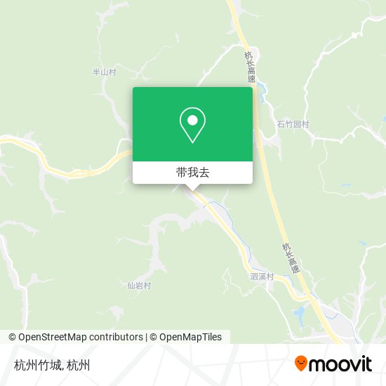 杭州竹城地图