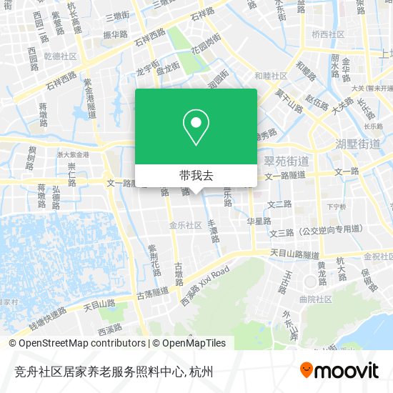 竞舟社区居家养老服务照料中心地图