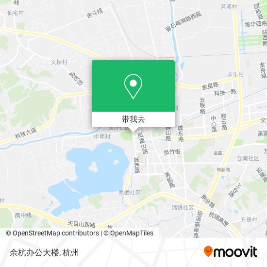 余杭办公大楼地图