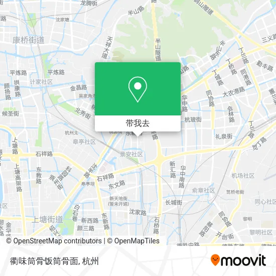 衢味筒骨饭筒骨面地图