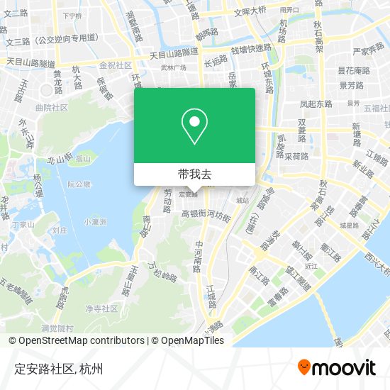 定安路社区地图