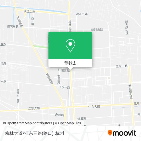 梅林大道/江东三路(路口)地图