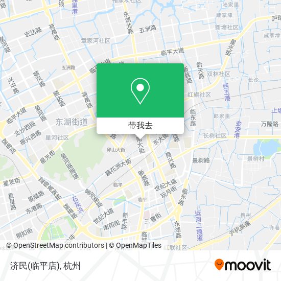 济民(临平店)地图