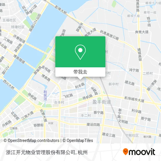 浙江开元物业管理股份有限公司地图