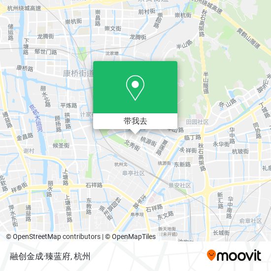 融创金成·臻蓝府地图
