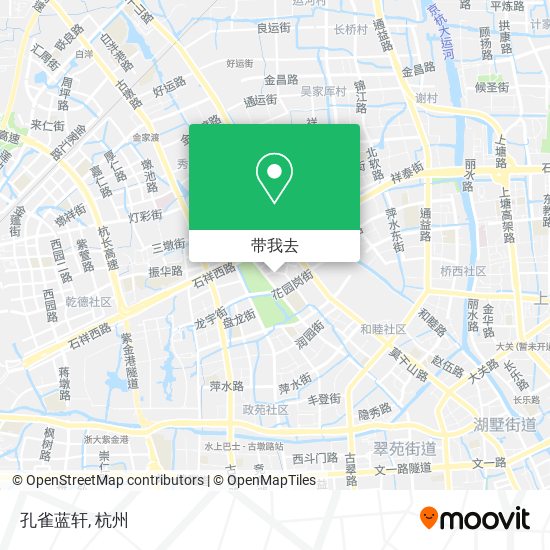 孔雀蓝轩地图