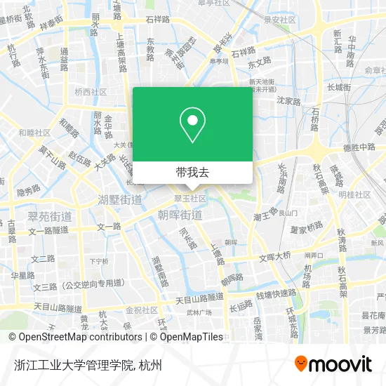 浙江工业大学管理学院地图