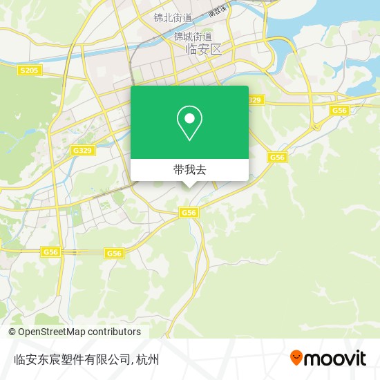 临安东宸塑件有限公司地图