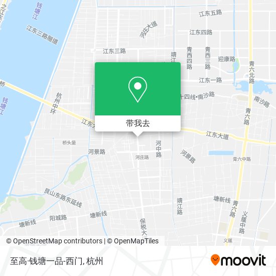 至高·钱塘一品-西门地图