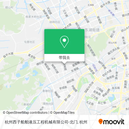 杭州西子船舶液压工程机械有限公司-北门地图