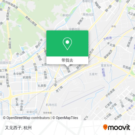 又见西子地图