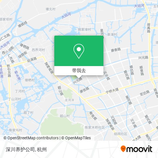 深川养护公司地图