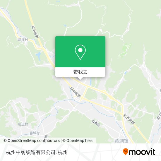 杭州中纺织造有限公司地图