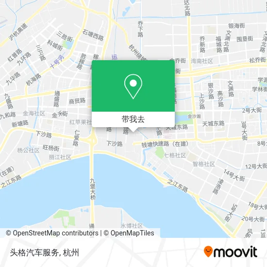 头格汽车服务地图