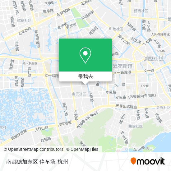 南都德加东区-停车场地图
