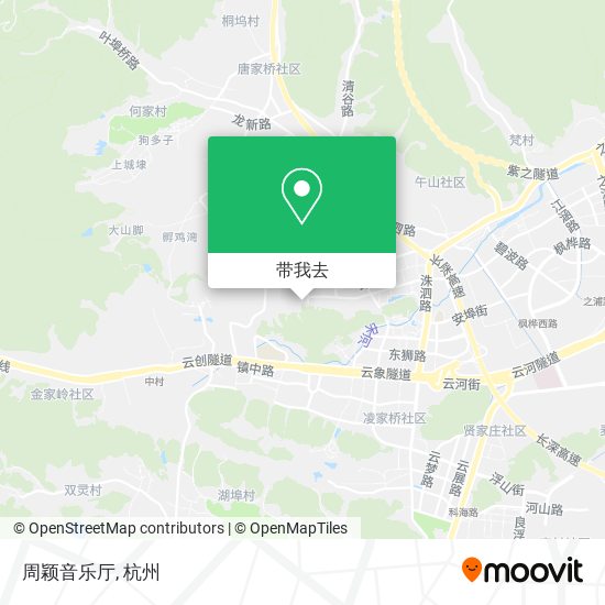 周颖音乐厅地图