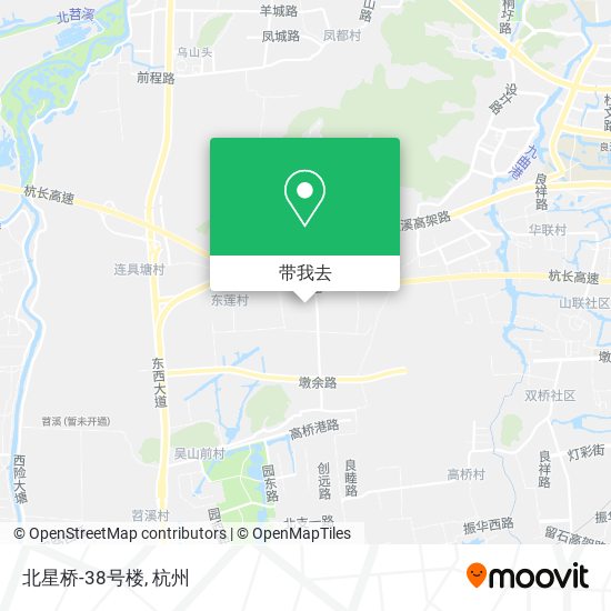 北星桥-38号楼地图