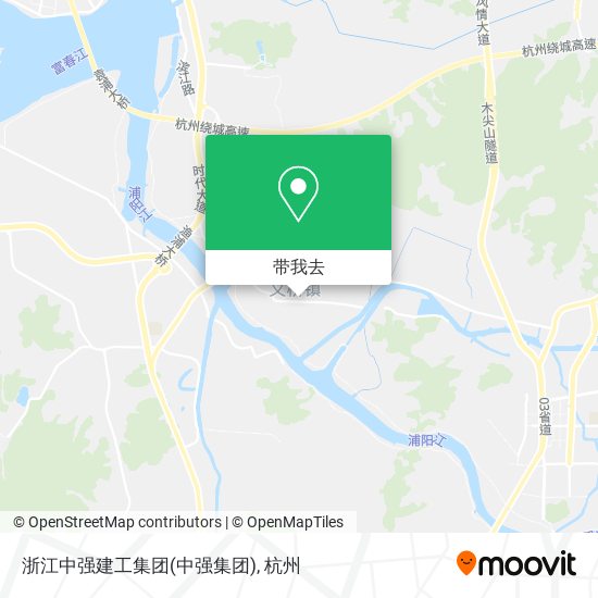 浙江中强建工集团(中强集团)地图