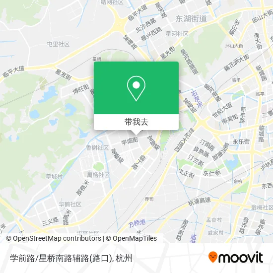 学前路/星桥南路辅路(路口)地图