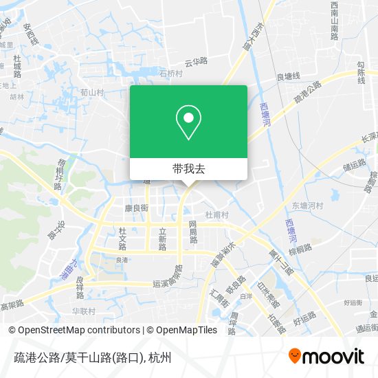 疏港公路/莫干山路(路口)地图