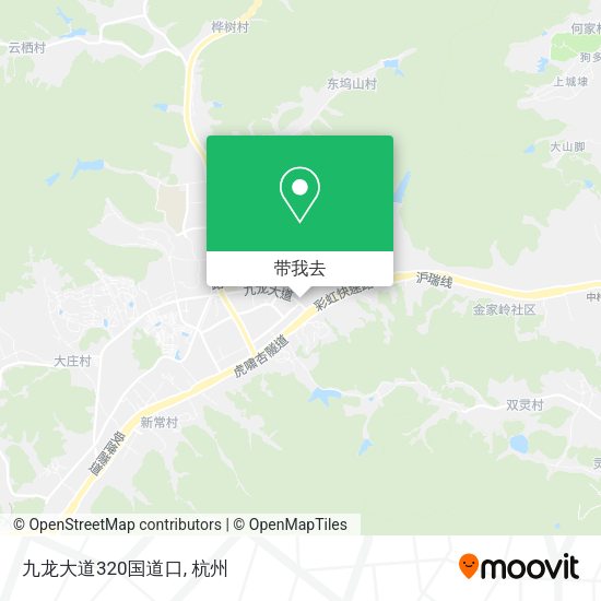 九龙大道320国道口地图