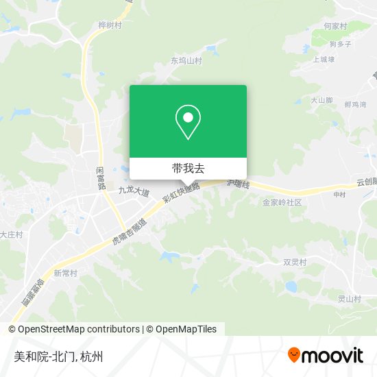 美和院-北门地图