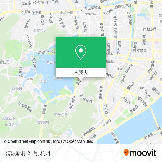 清波新村-21号地图