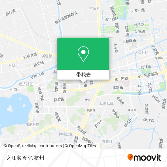 之江实验室地图