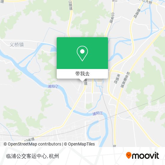 临浦公交客运中心地图