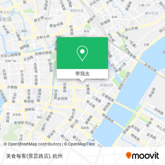 美食每客(景昙路店)地图