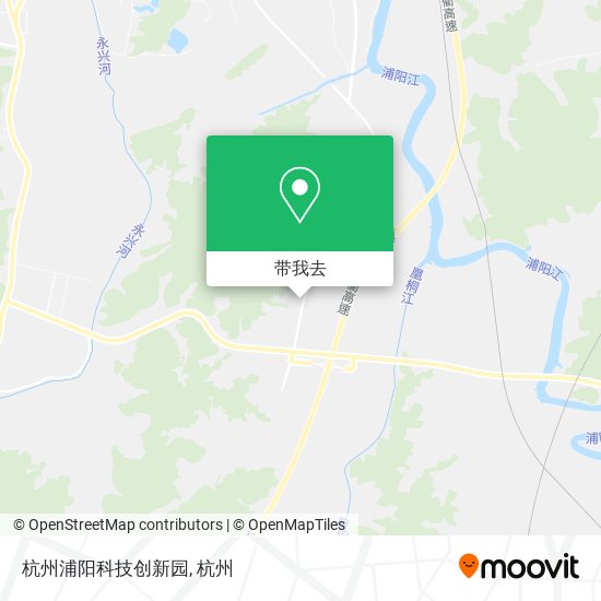 杭州浦阳科技创新园地图