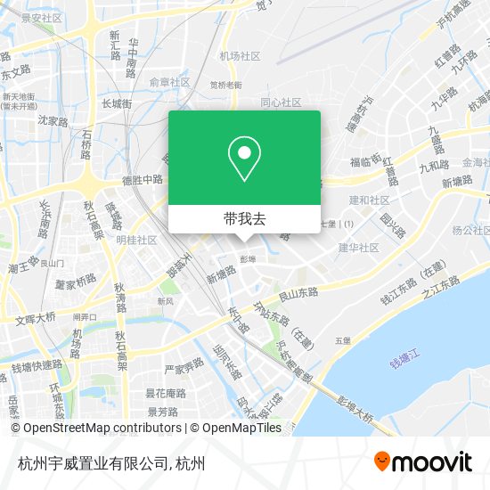 杭州宇威置业有限公司地图