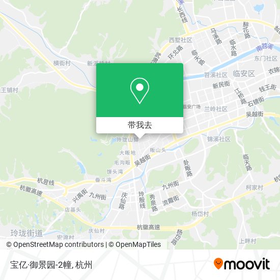 宝亿·御景园-2幢地图