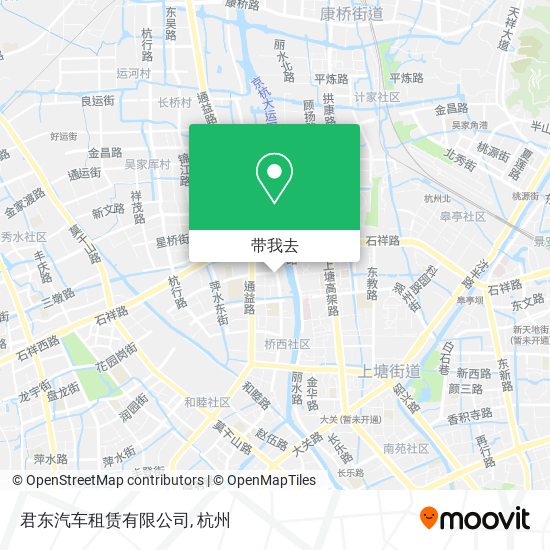 君东汽车租赁有限公司地图