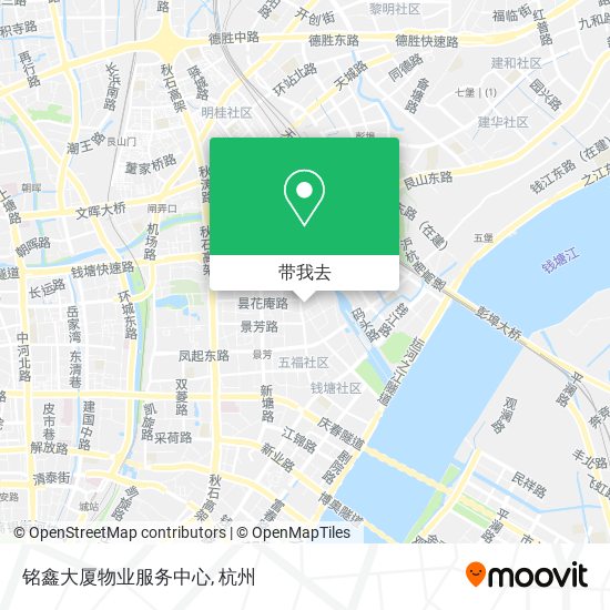 铭鑫大厦物业服务中心地图