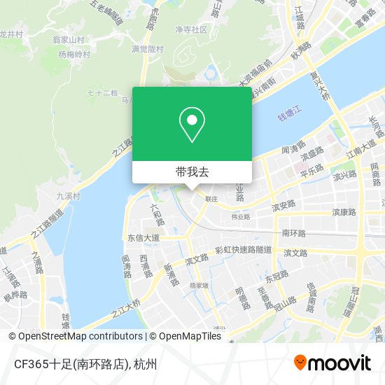CF365十足(南环路店)地图