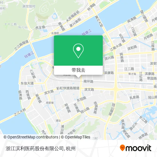 浙江滨利医药股份有限公司地图